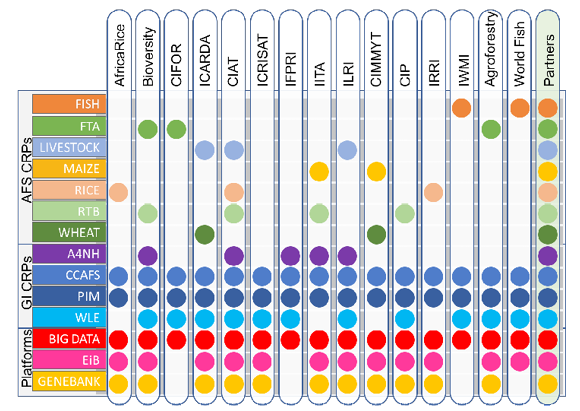 図２　CGIAR Portfolio 2017-2022