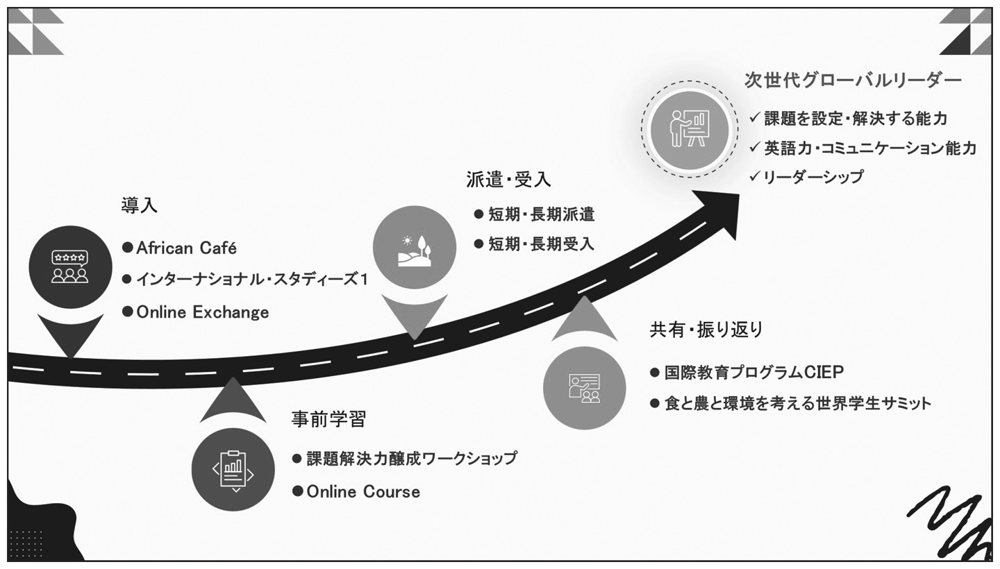 次世代グローバルリーダー育成の流れ
